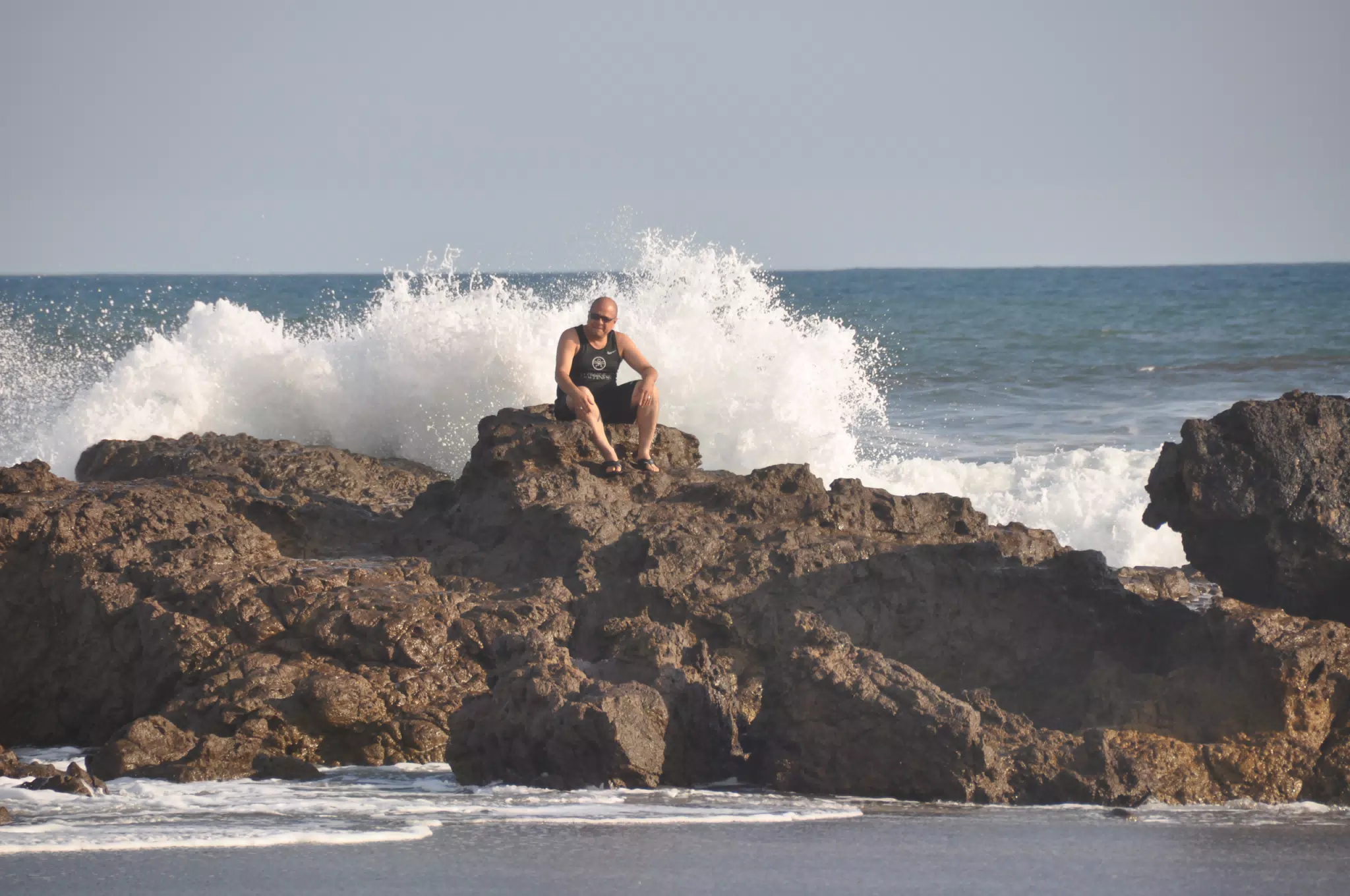 Trapped on Rocks in Las Penitas