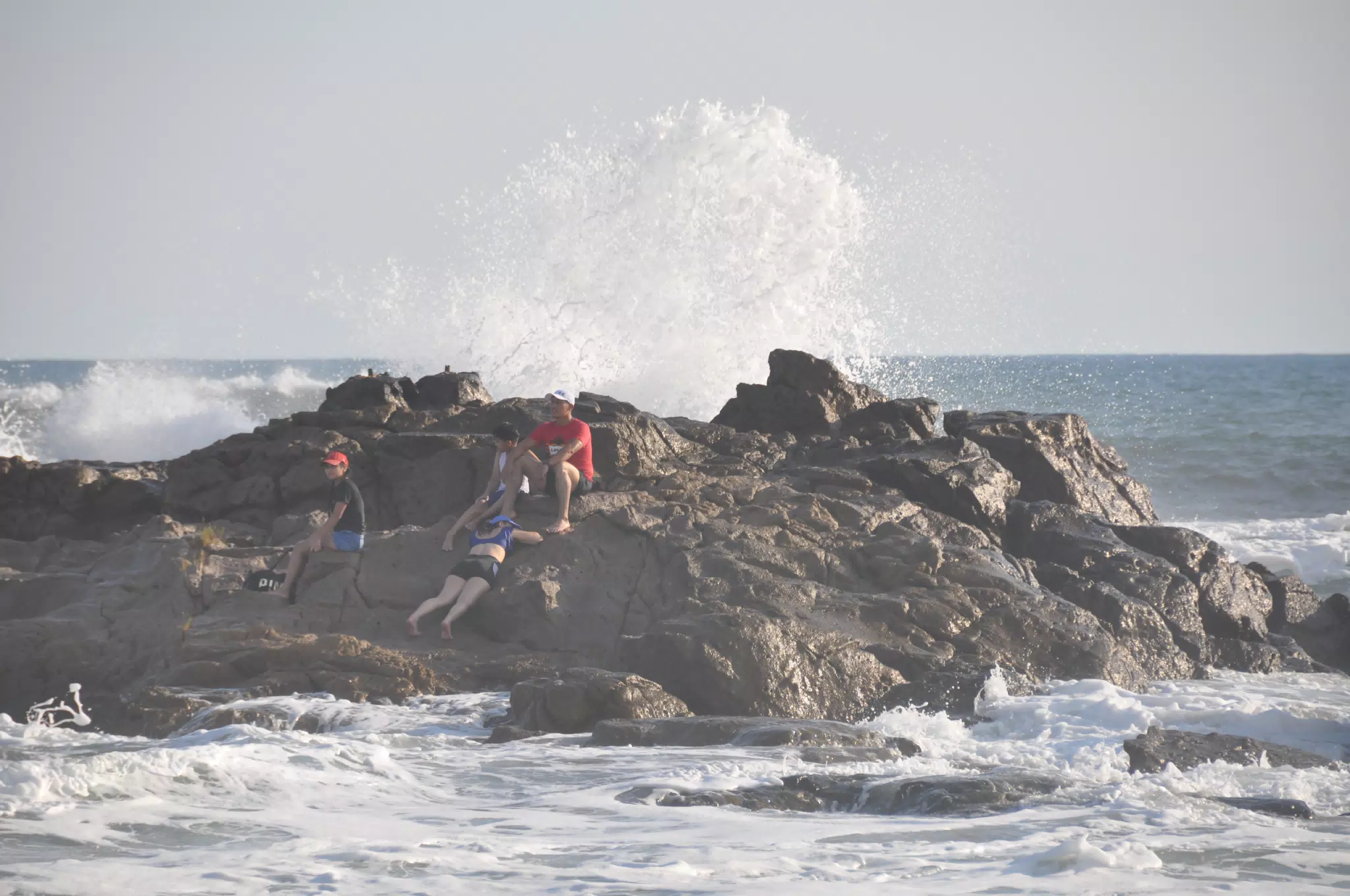 Trapped on Rocks in Las Penitas
