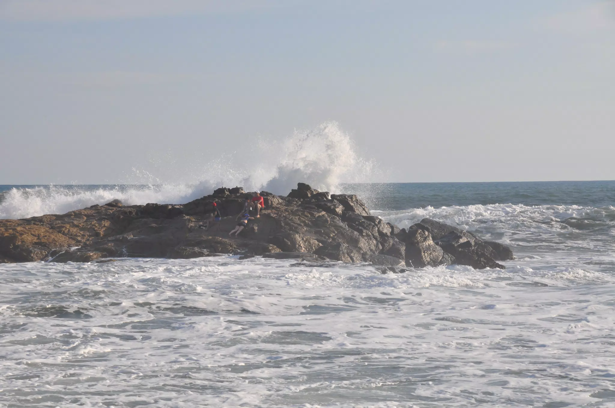 Trapped on Rocks in Las Penitas