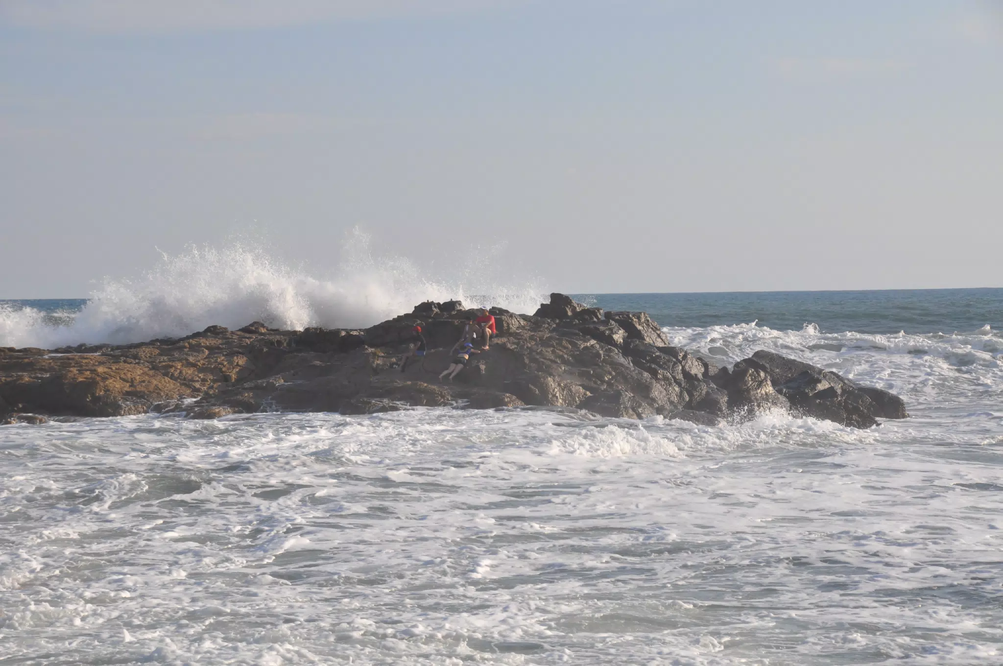 Trapped on Rocks in Las Penitas