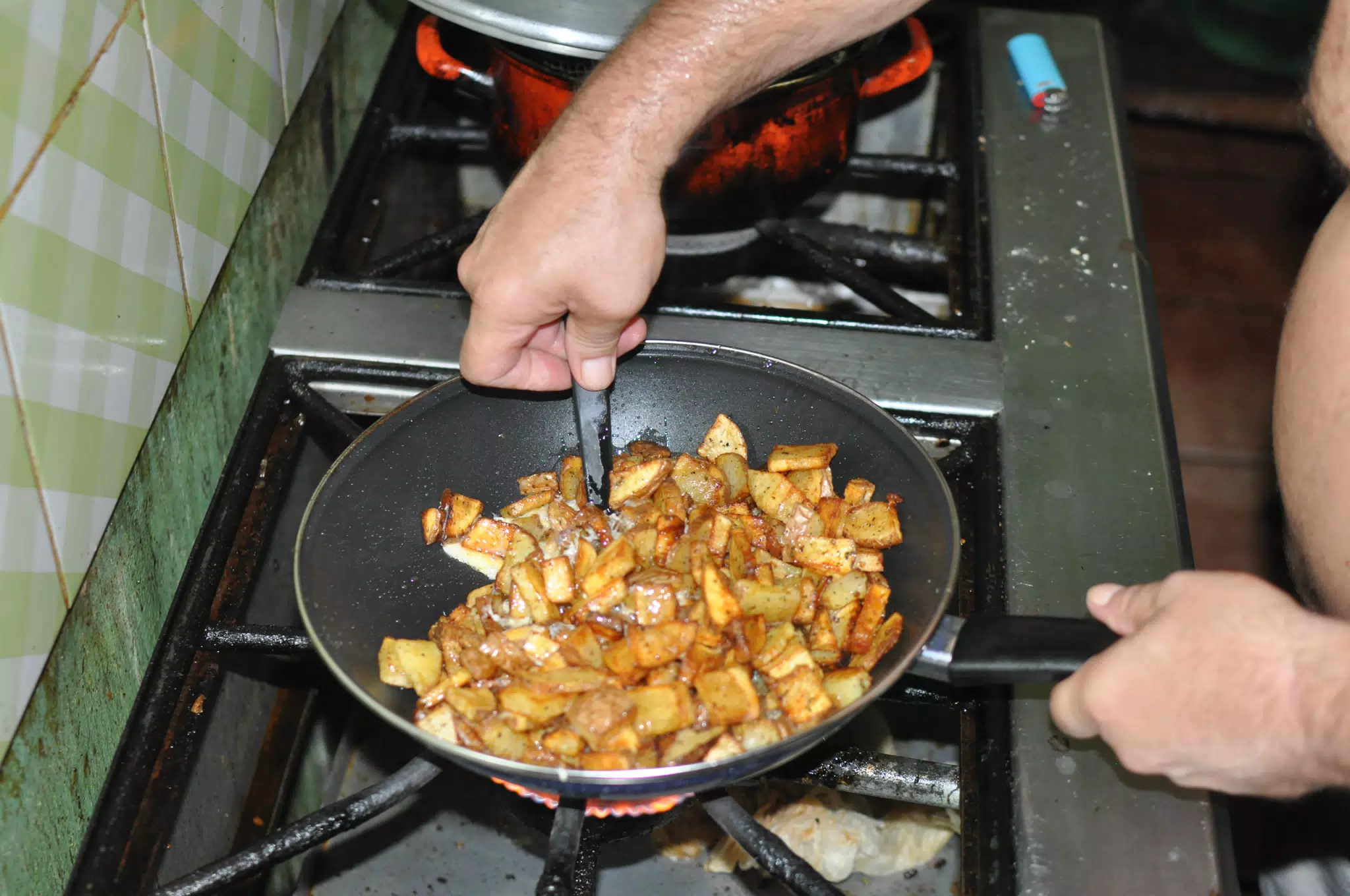 Cooking Paulie Potatoes