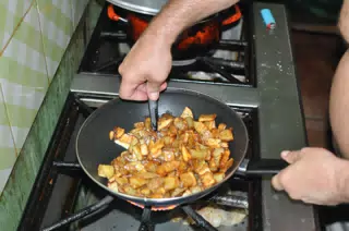 Cooking Paulie Potatoes