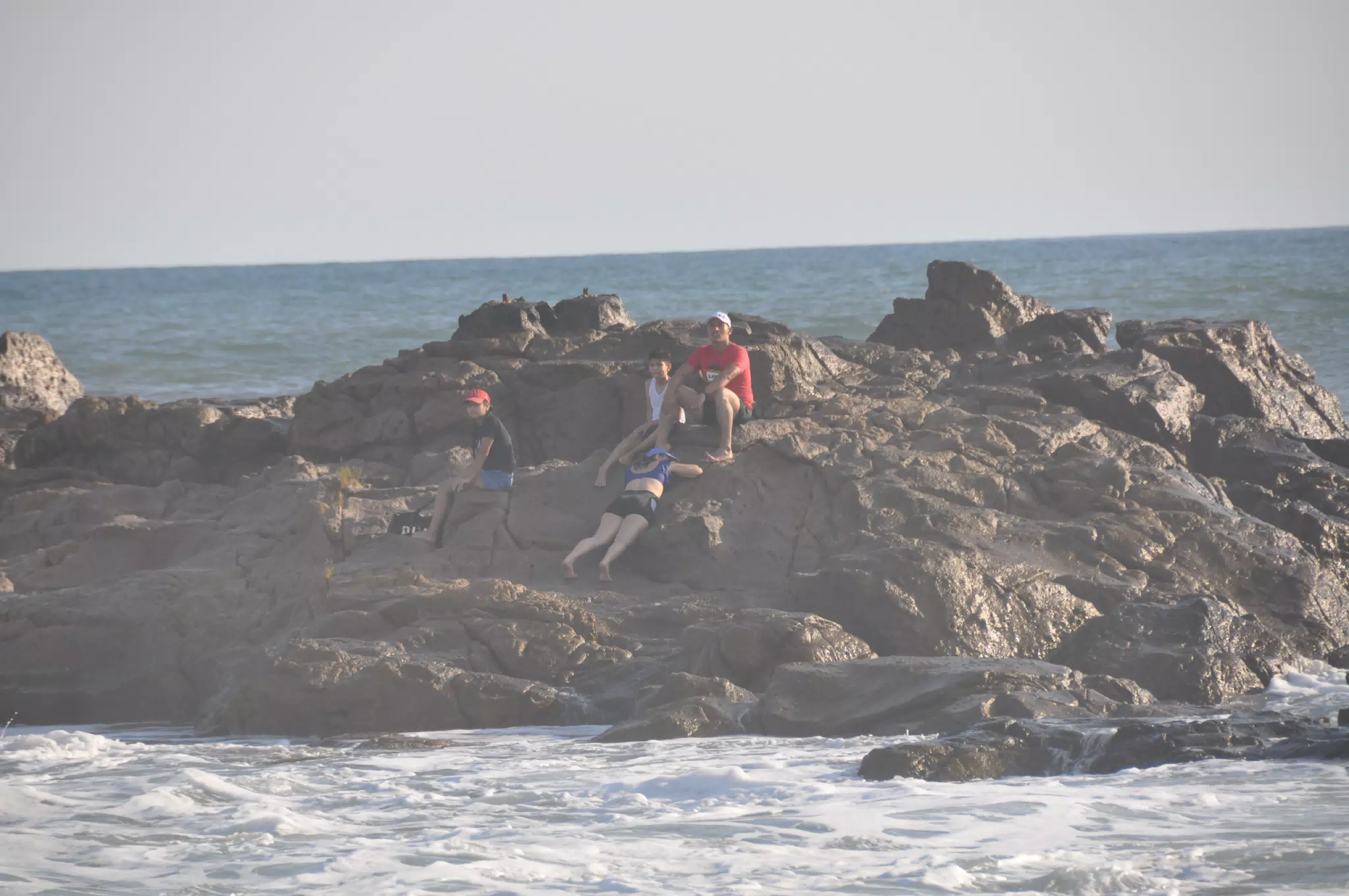 Trapped on Rocks in Las Penitas
