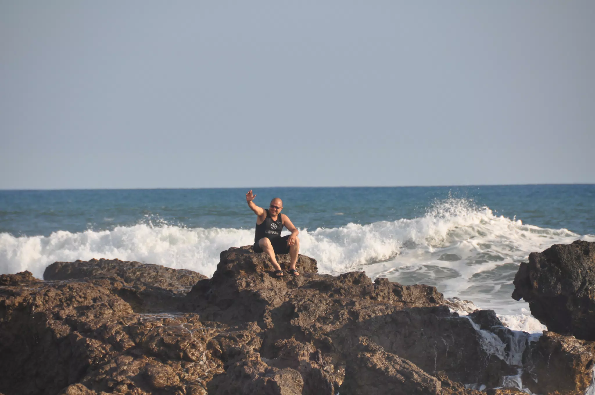Trapped on Rocks in Las Penitas