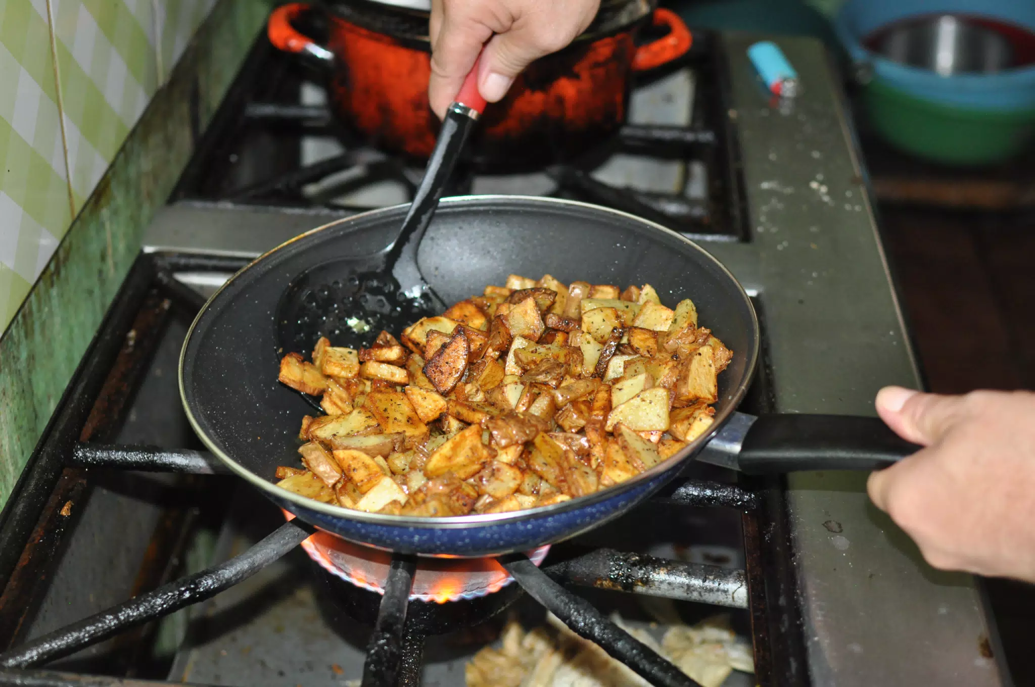 Cooking Paulie Potatoes