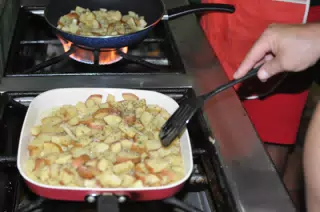 Cooking Paulie Potatoes