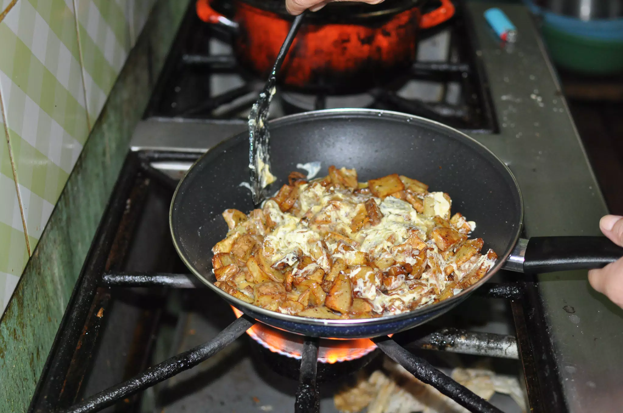 Cooking Paulie Potatoes
