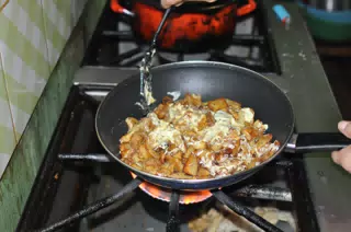 Cooking Paulie Potatoes
