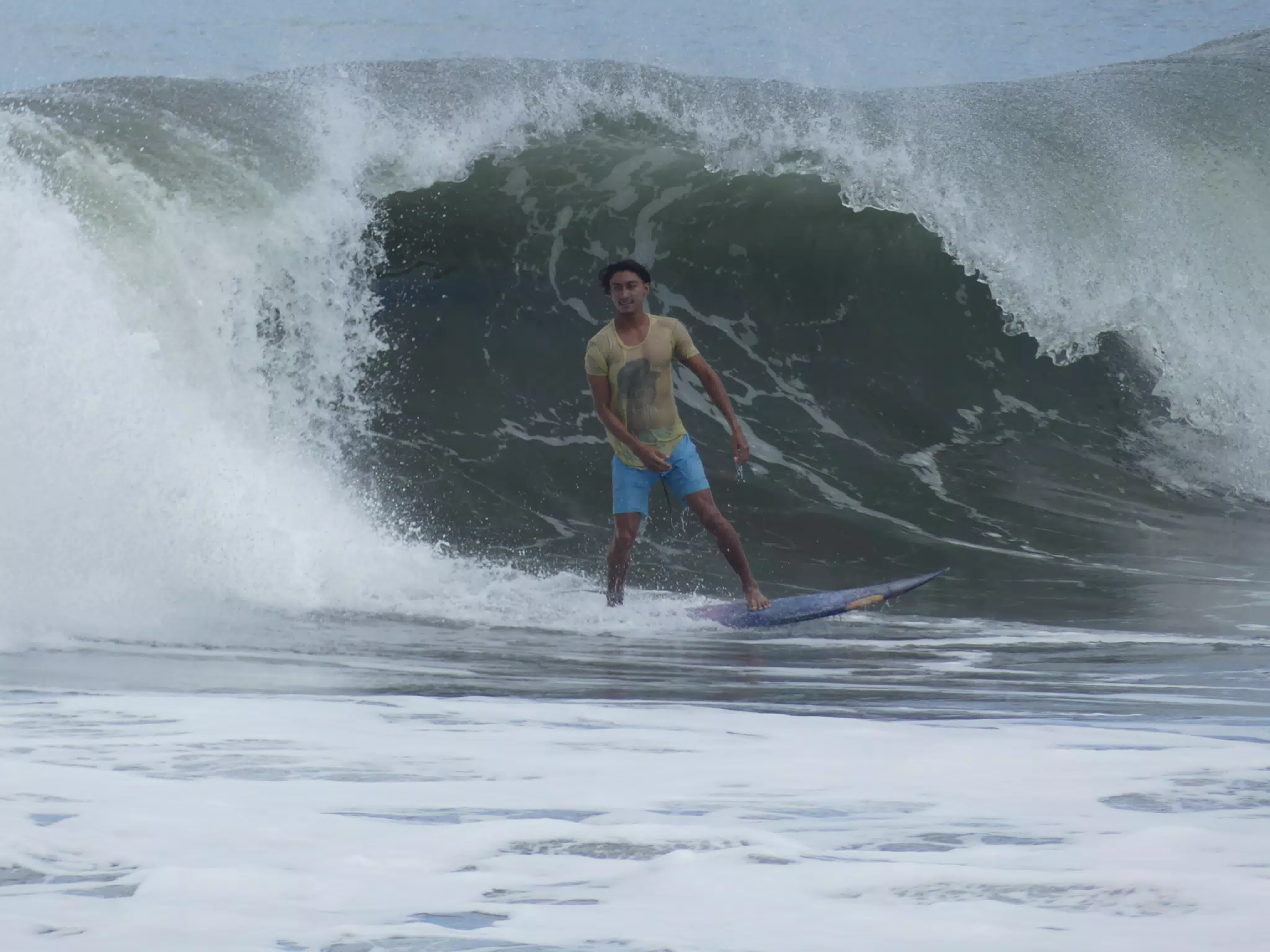 Surfer in Las Penitas