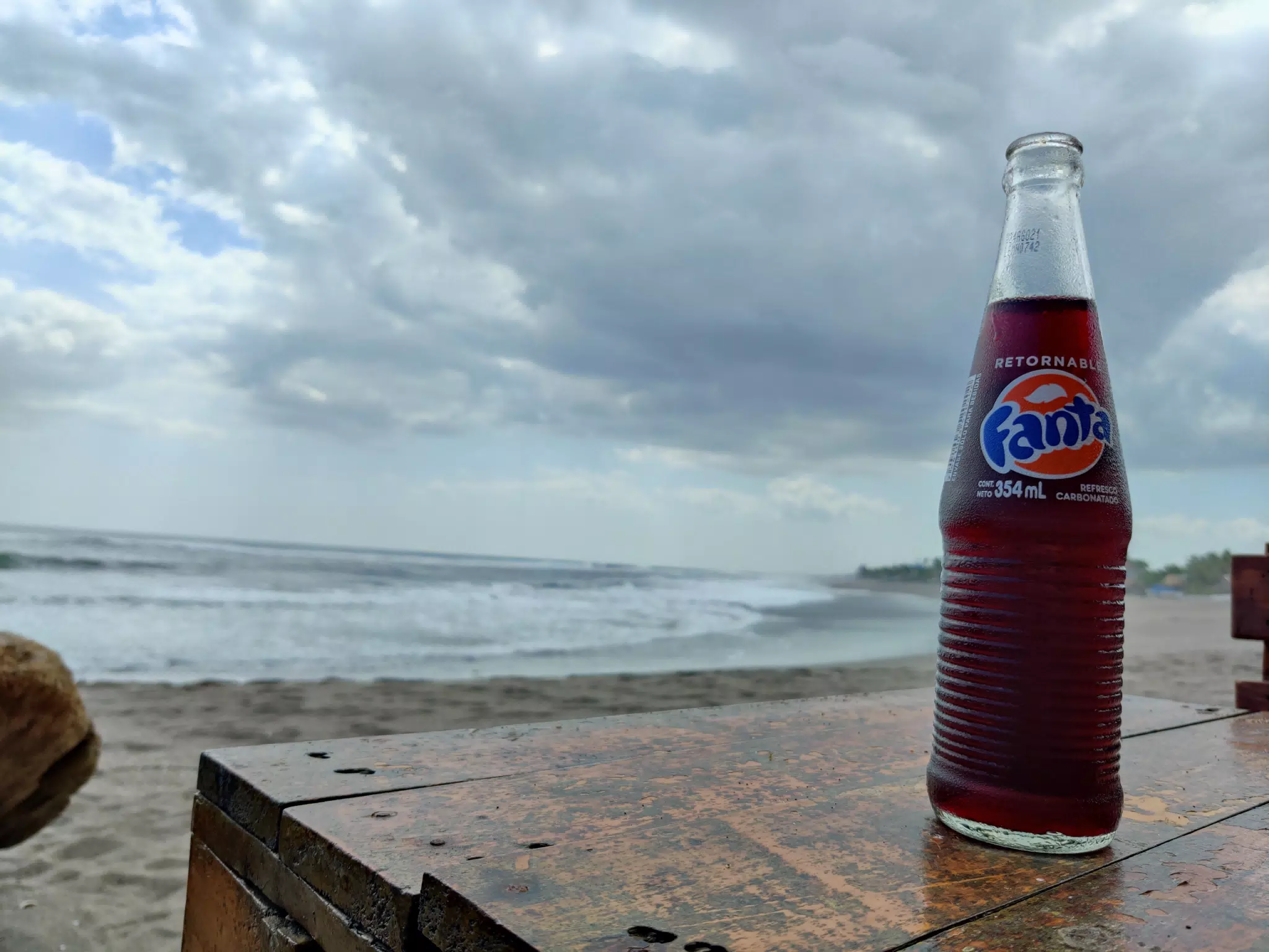 Grape Fanta by the Sea