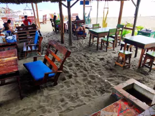 Simple Beach Lodge Restaurant Las Peñitas Nicaragua