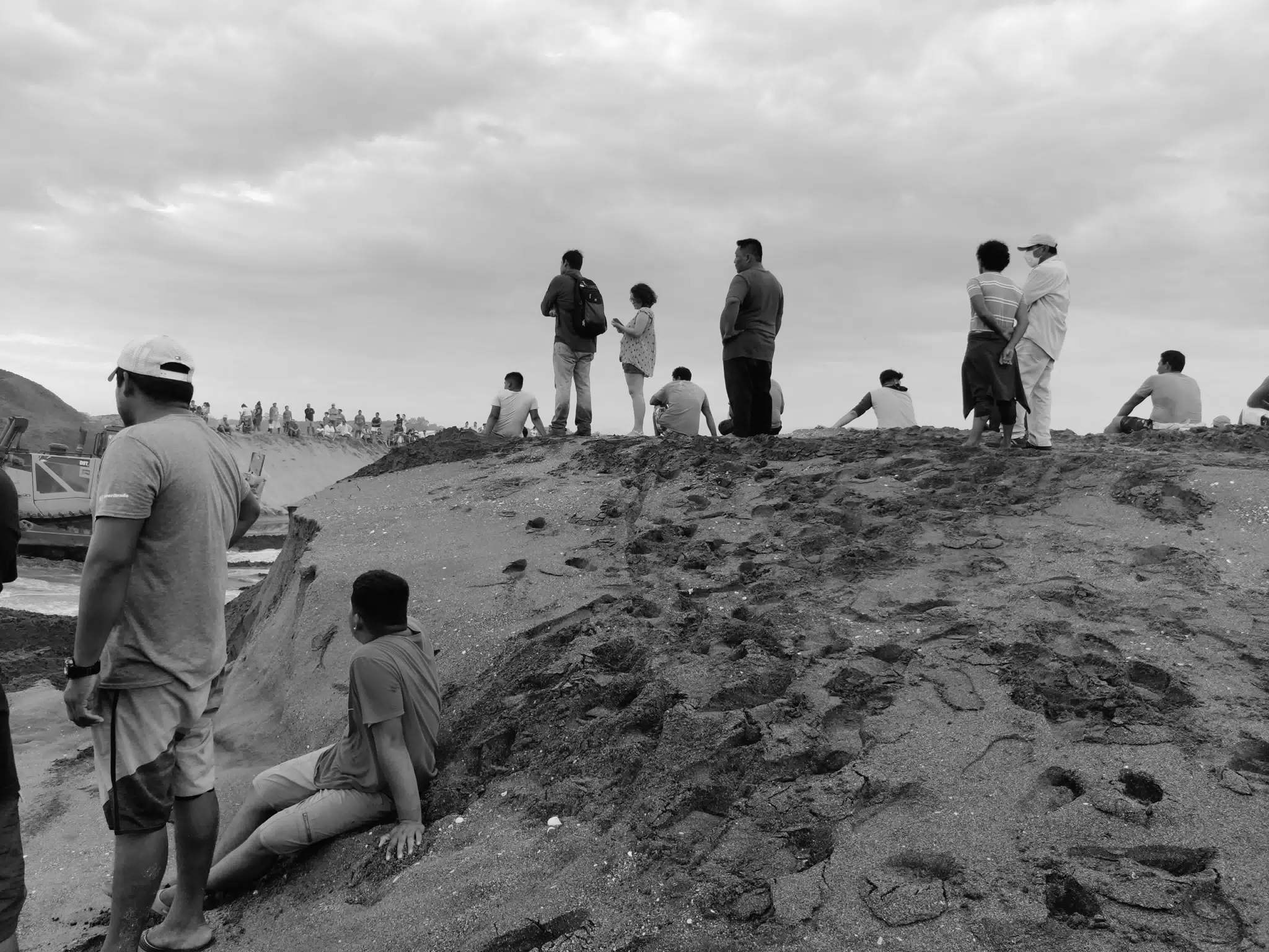 Opening the San Juan Venado Estuary in Las Peñitas Nicaragua
