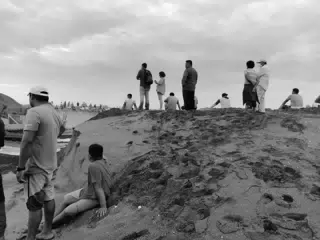 Opening the San Juan Venado Estuary in Las Peñitas Nicaragua