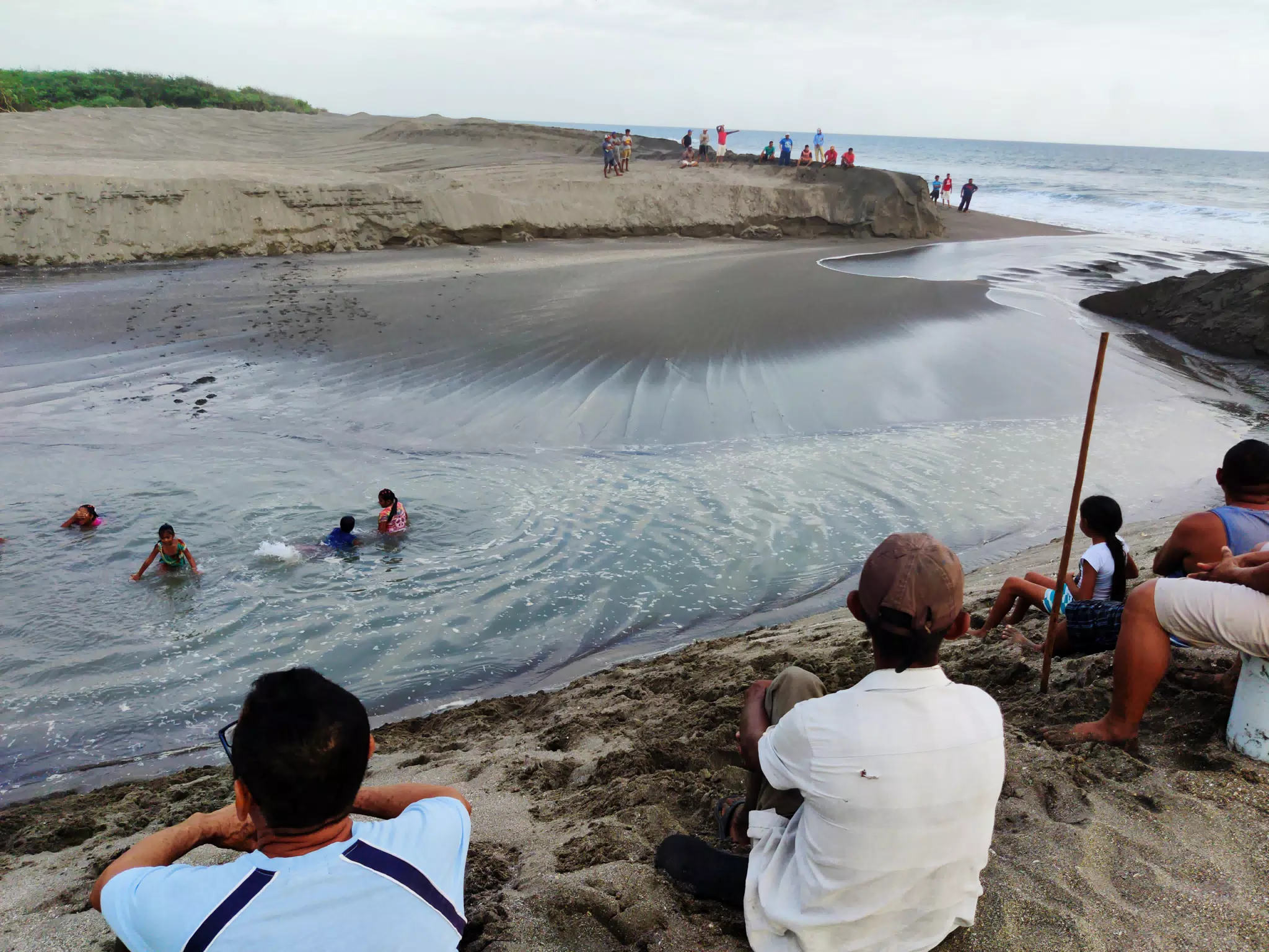 Opening the San Juan Venado Estuary in Las Peñitas Nicaragua