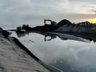 Opening the San Juan Venado Estuary in Las Peñitas Nicaragua