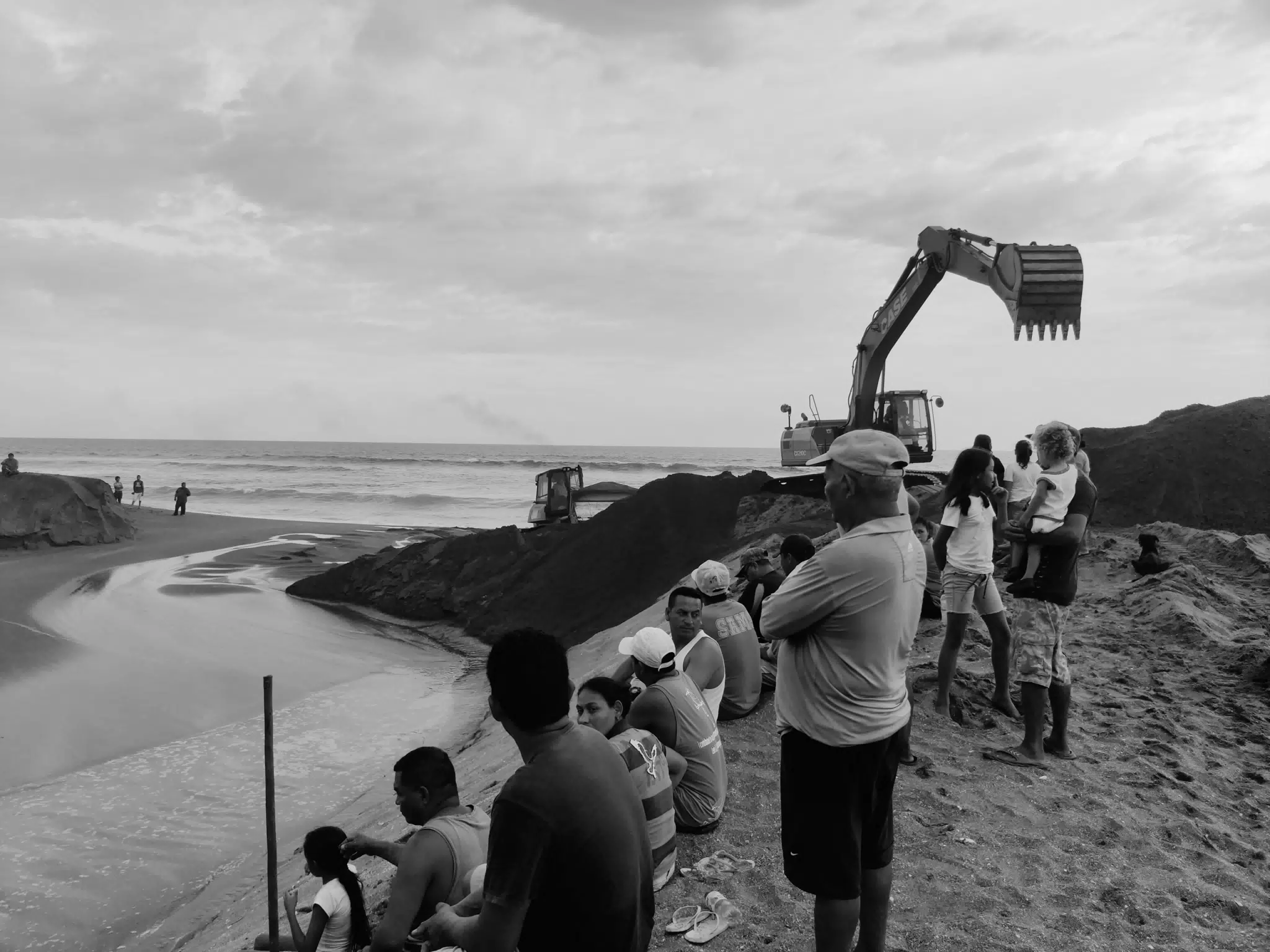 Opening the San Juan Venado Estuary in Las Peñitas Nicaragua