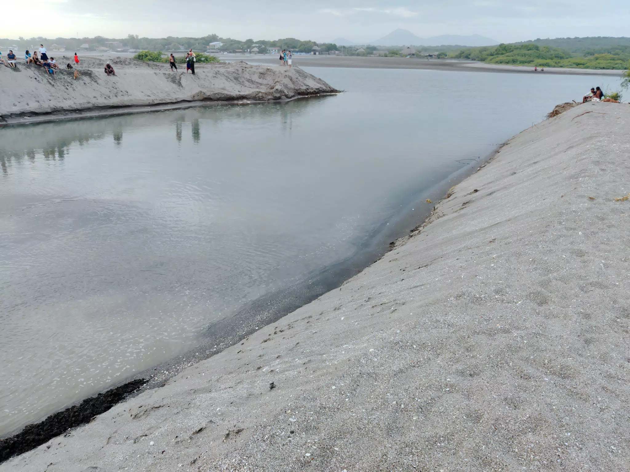 Opening the San Juan Venado Estuary in Las Peñitas Nicaragua
