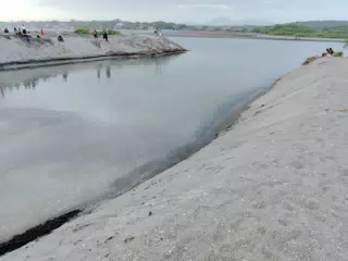 Opening the San Juan Venado Estuary in Las Peñitas Nicaragua