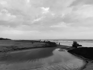 Opening the San Juan Venado Estuary in Las Peñitas Nicaragua
