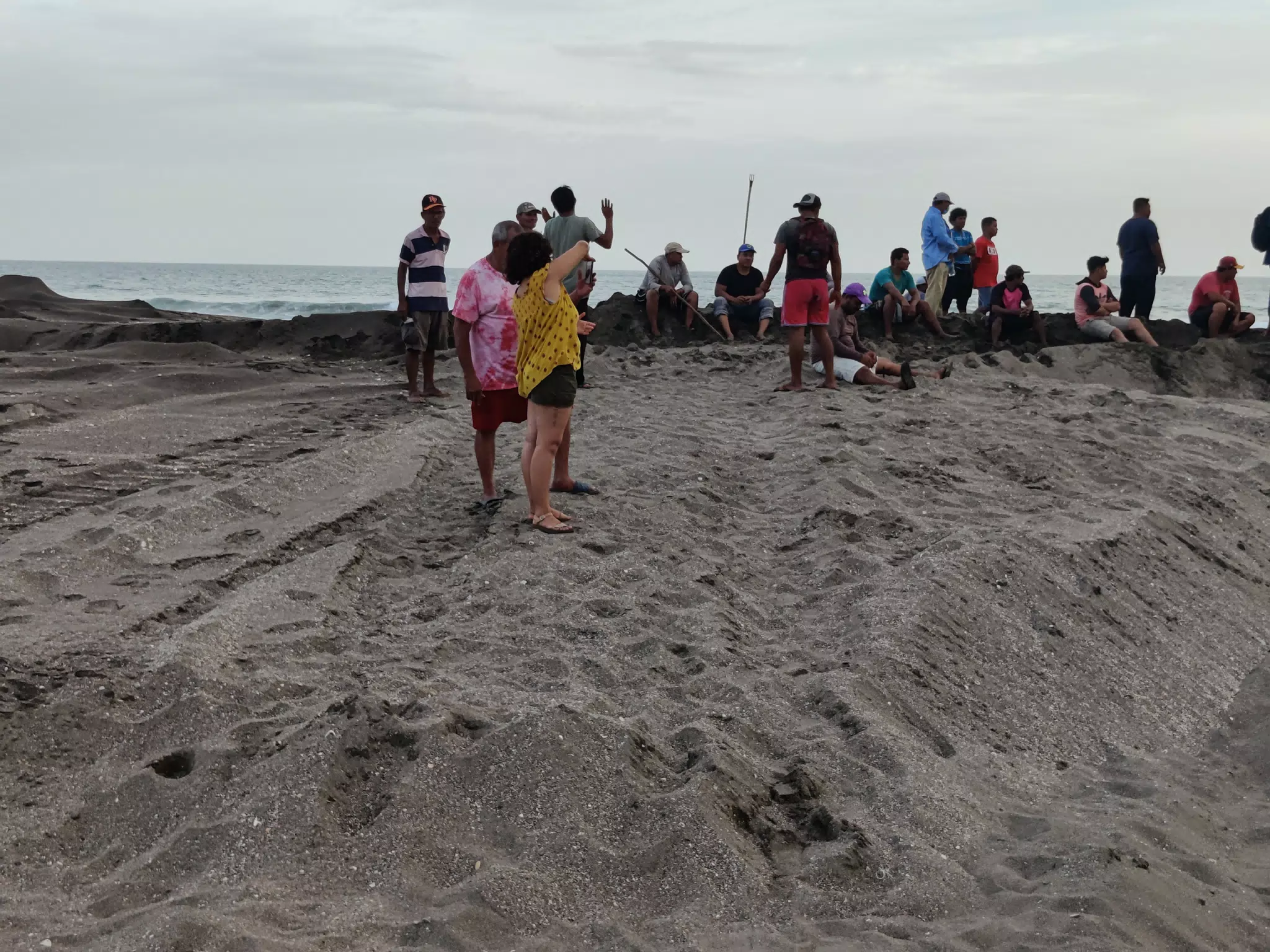 Opening the San Juan Venado Estuary in Las Peñitas Nicaragua