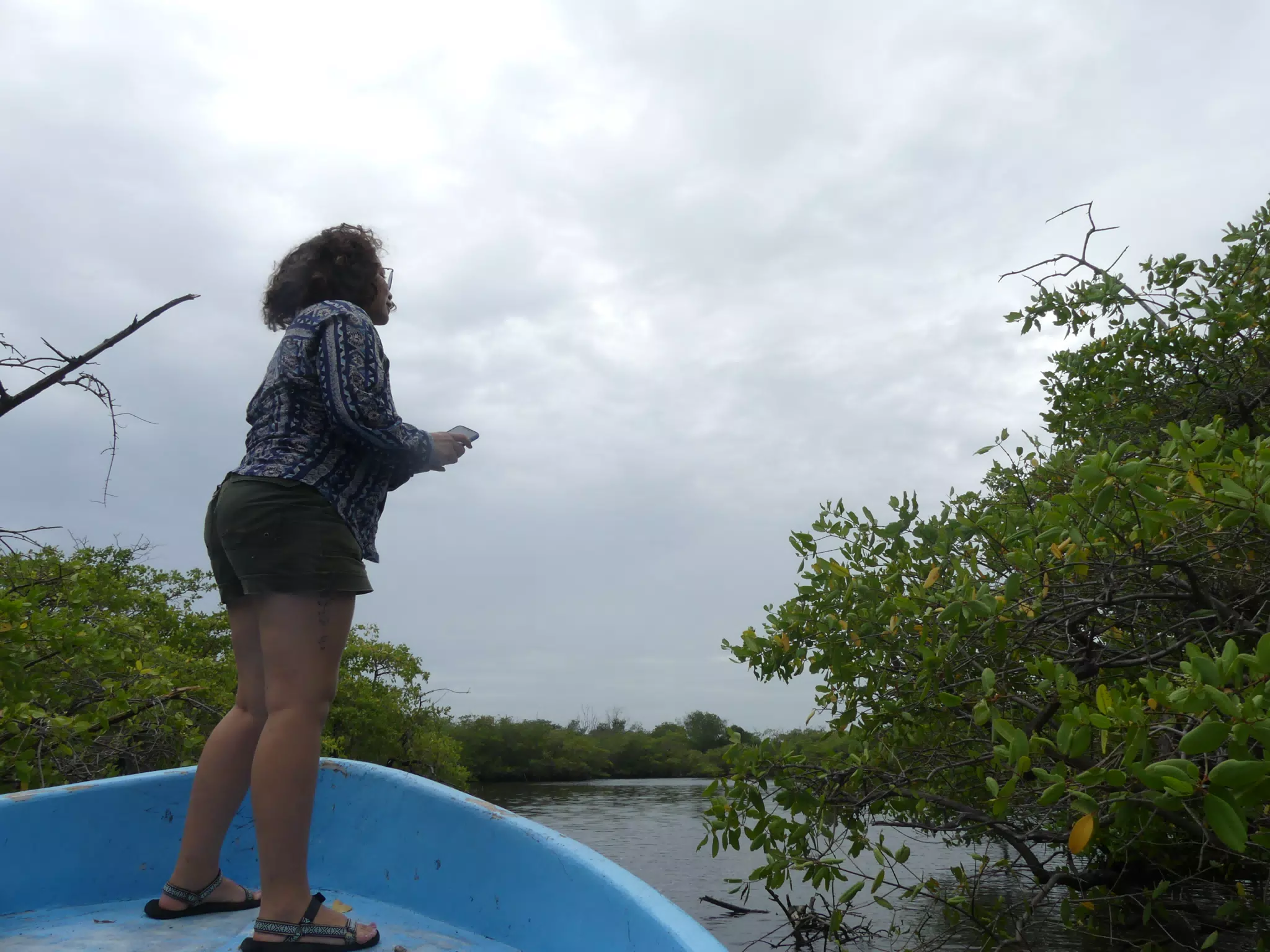 Photographing Egrets at San Juan Venado
