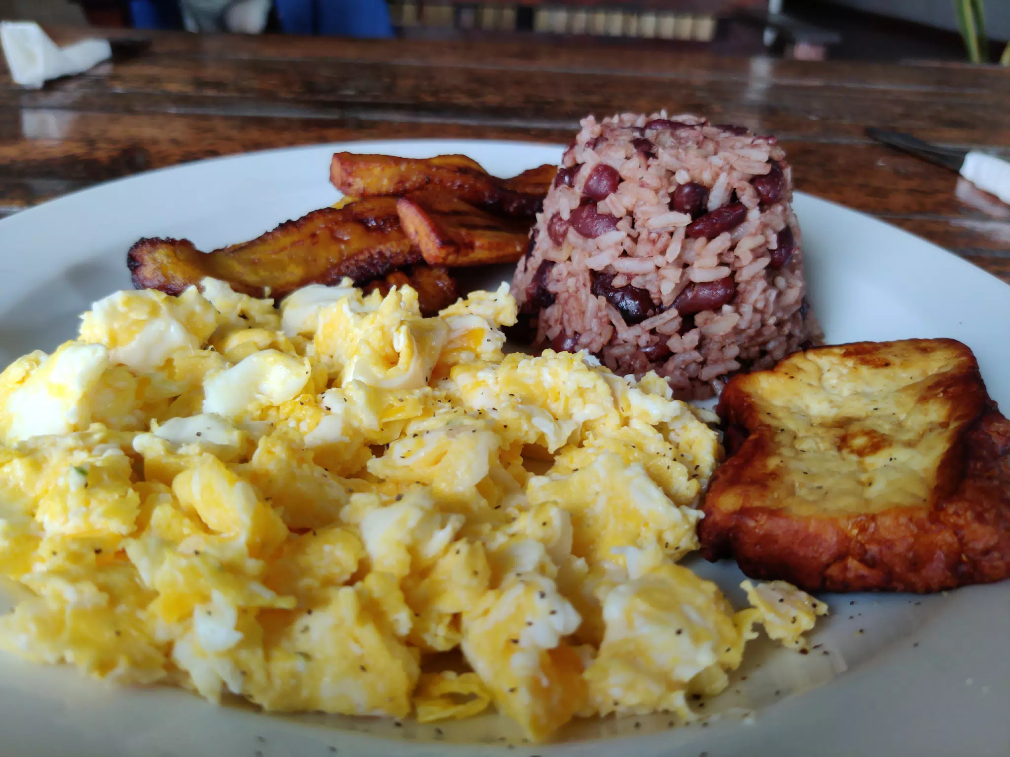 Traditional Nicaraguan Breakfast