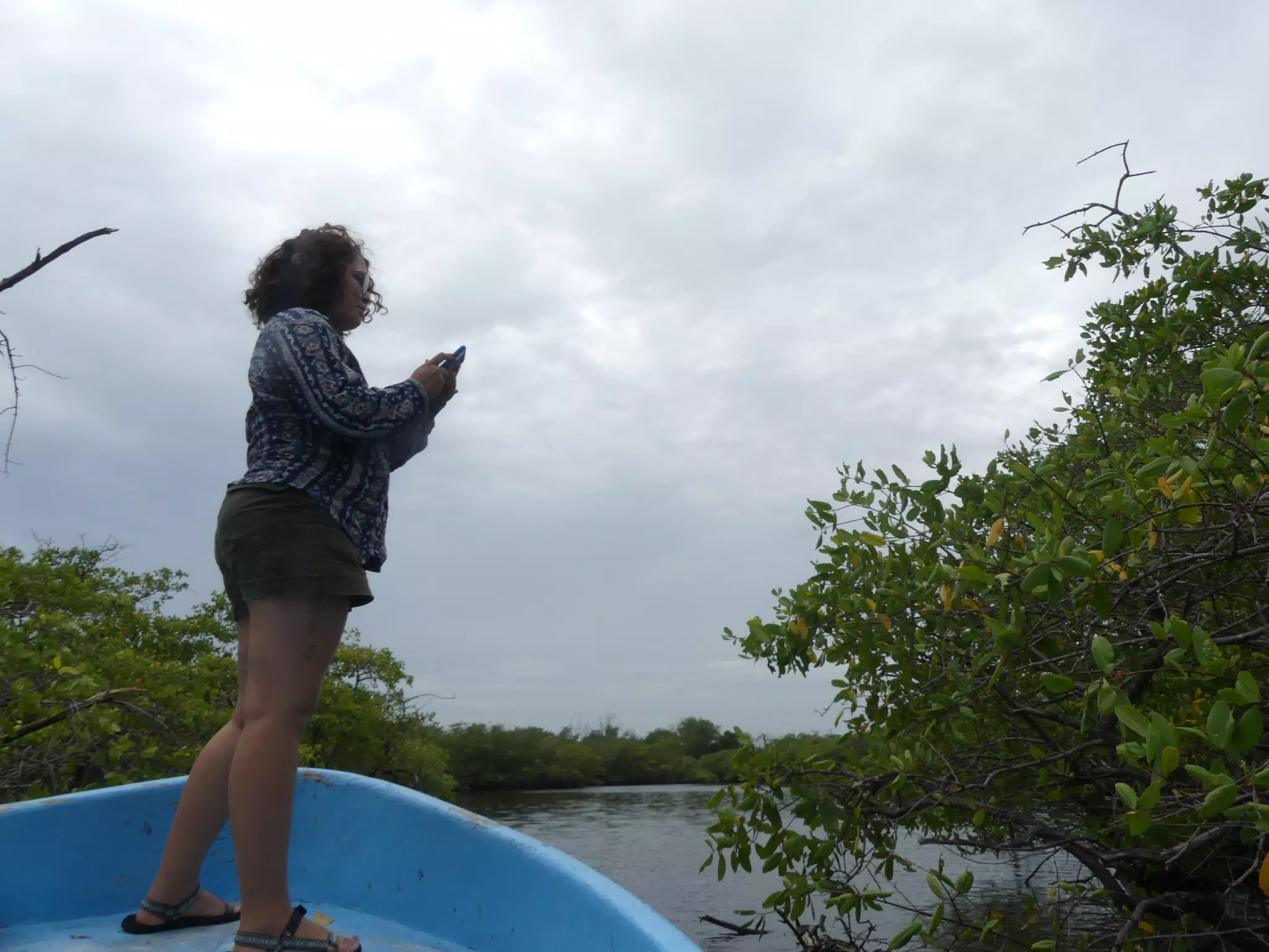 Photographing Egrets at San Juan Venado