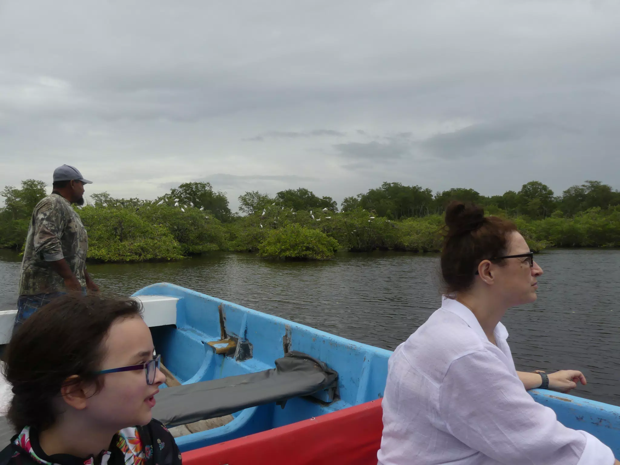 Photographing Egrets at San Juan Venado