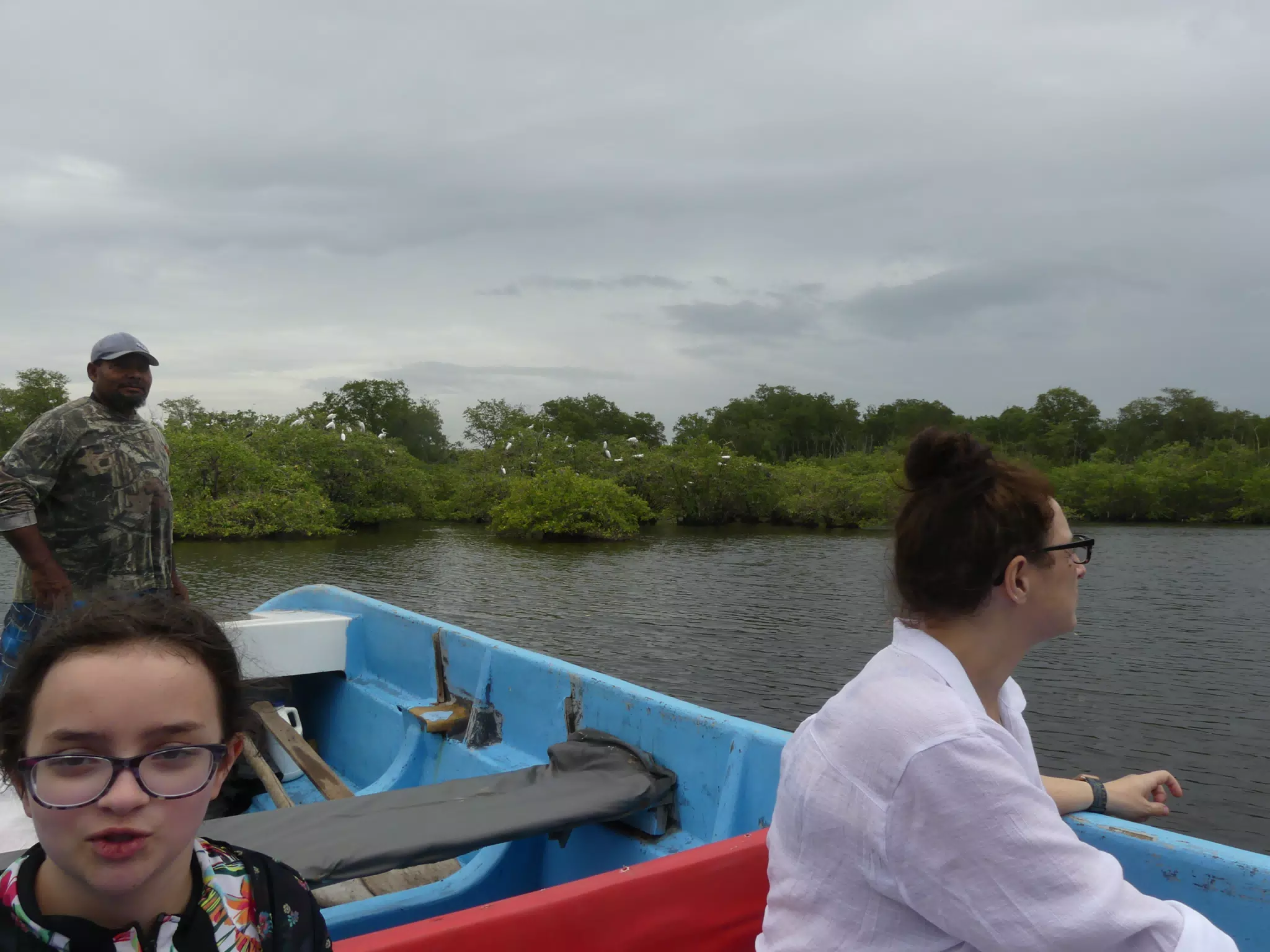 Photographing Egrets at San Juan Venado