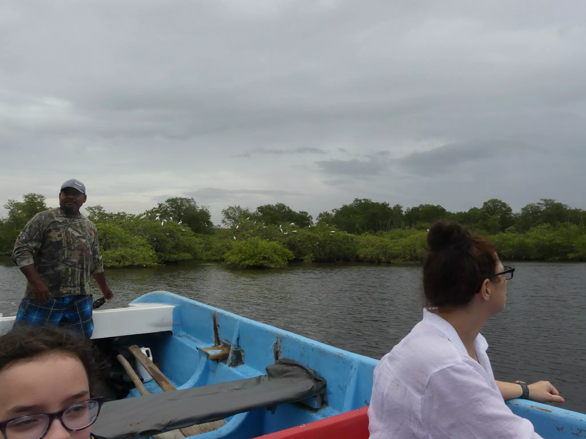 Photographing Egrets at San Juan Venado