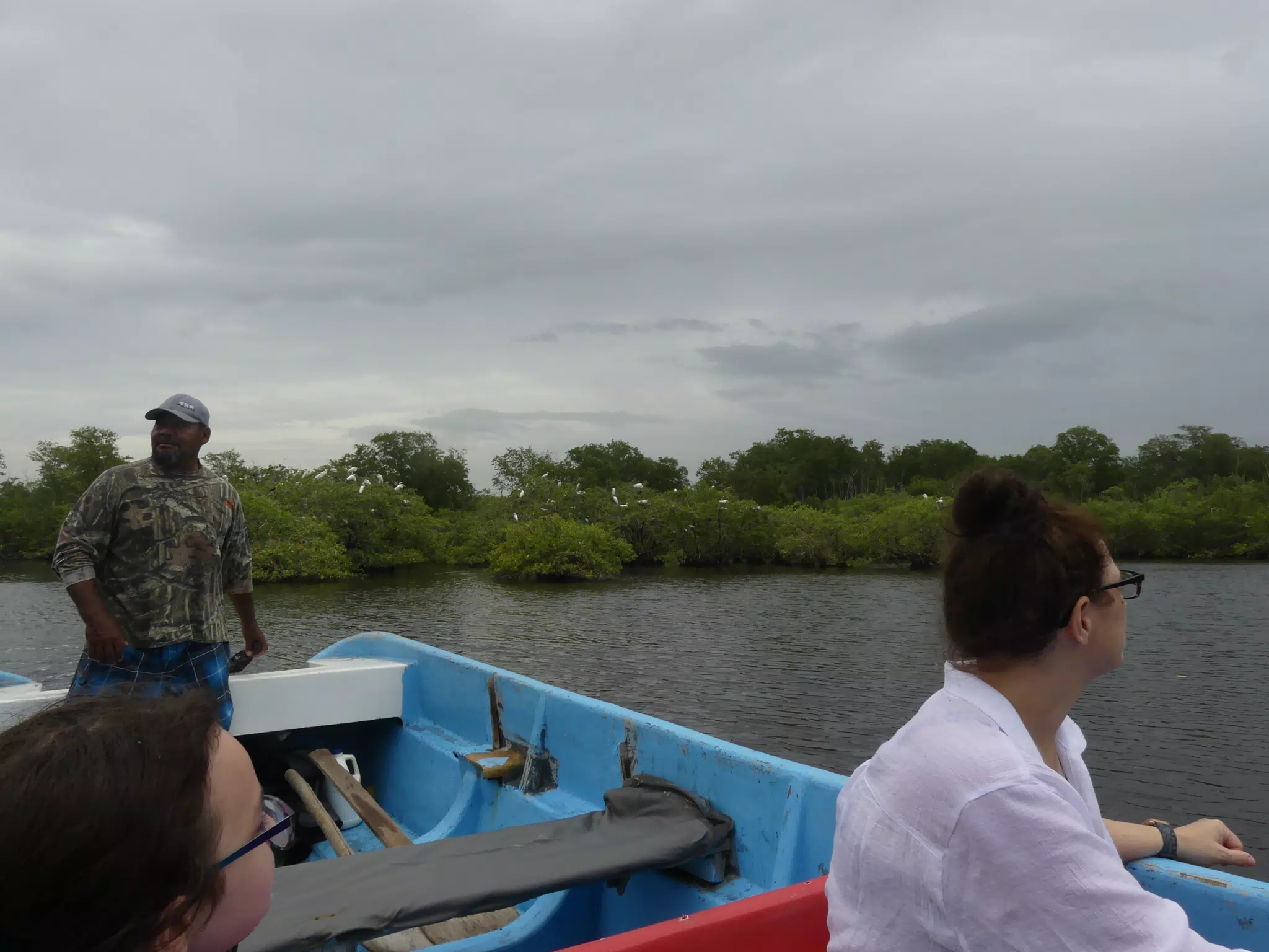 Photographing Egrets at San Juan Venado