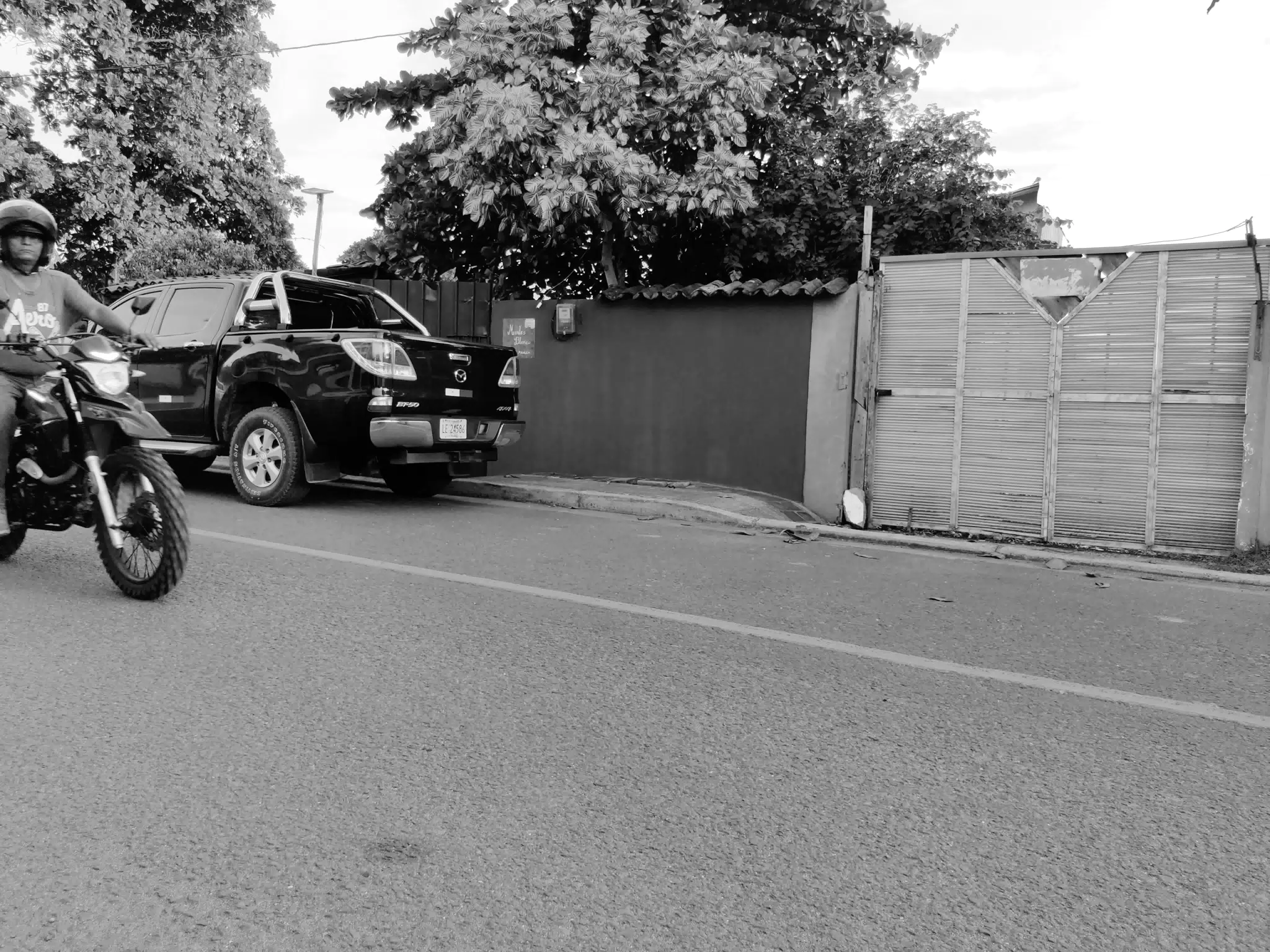 Moto Crossing on Street - Photowalk July 31