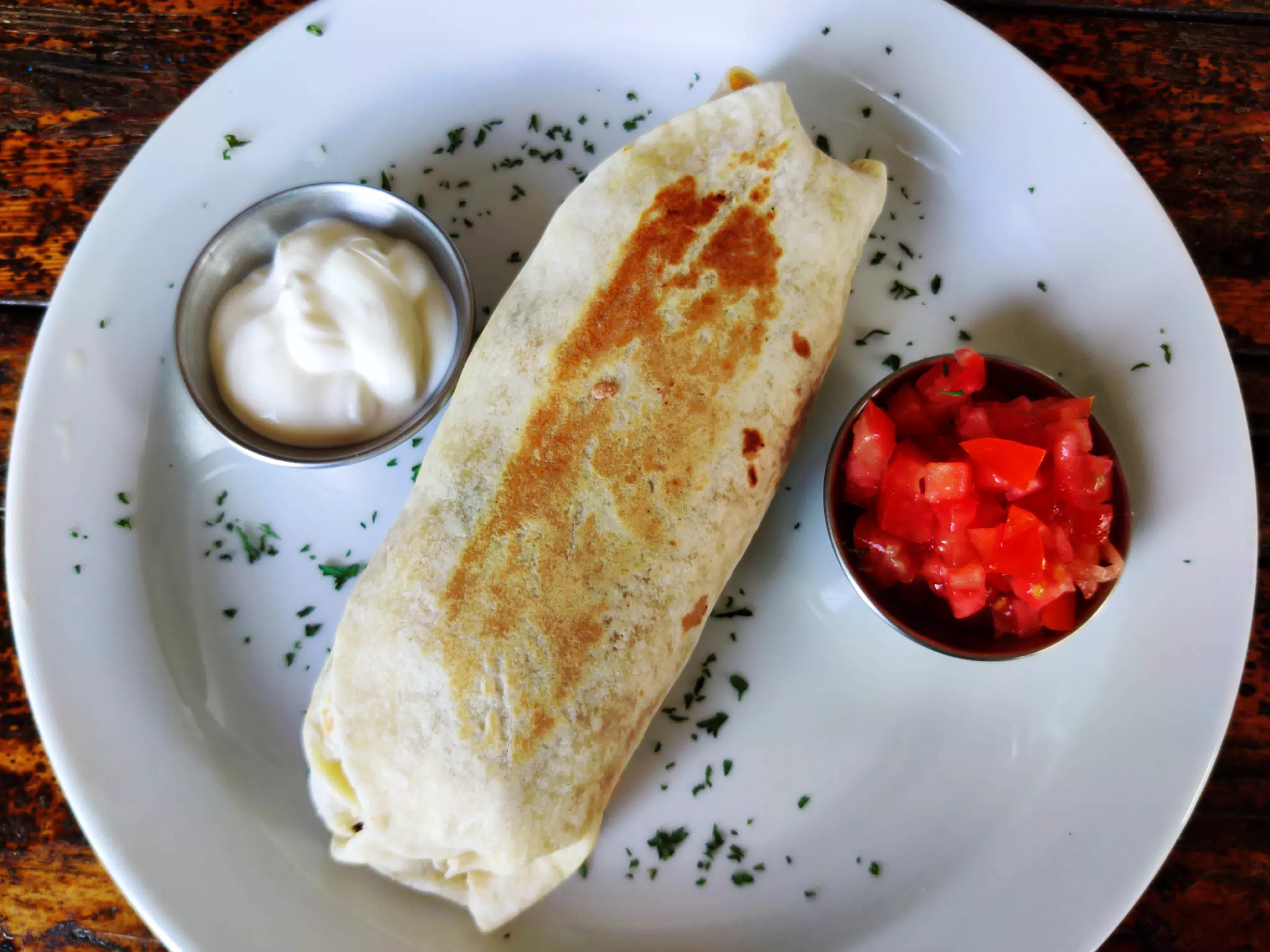 New Desayuno Nica Breakfast Burrito