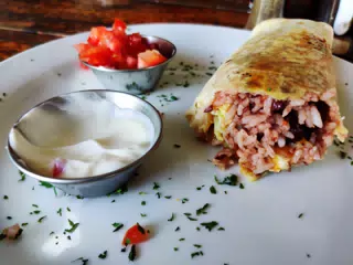 Breakfast Burrito Nicaragua Style