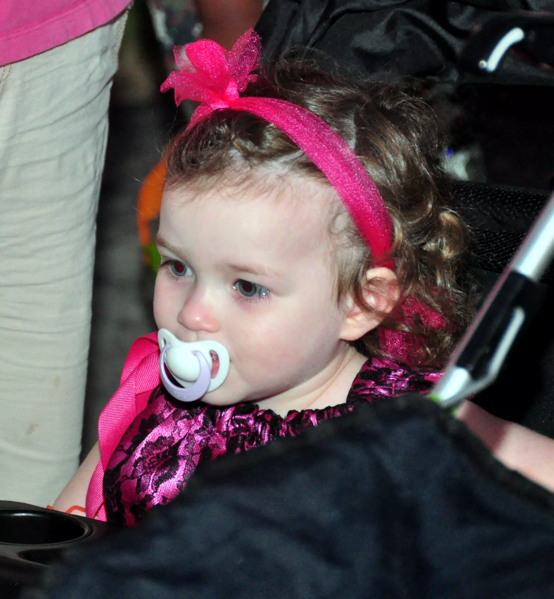 Liesl Preparing to Begin Halloween Festivities