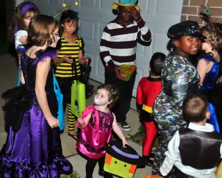 Liesls First Time Trick or Treating