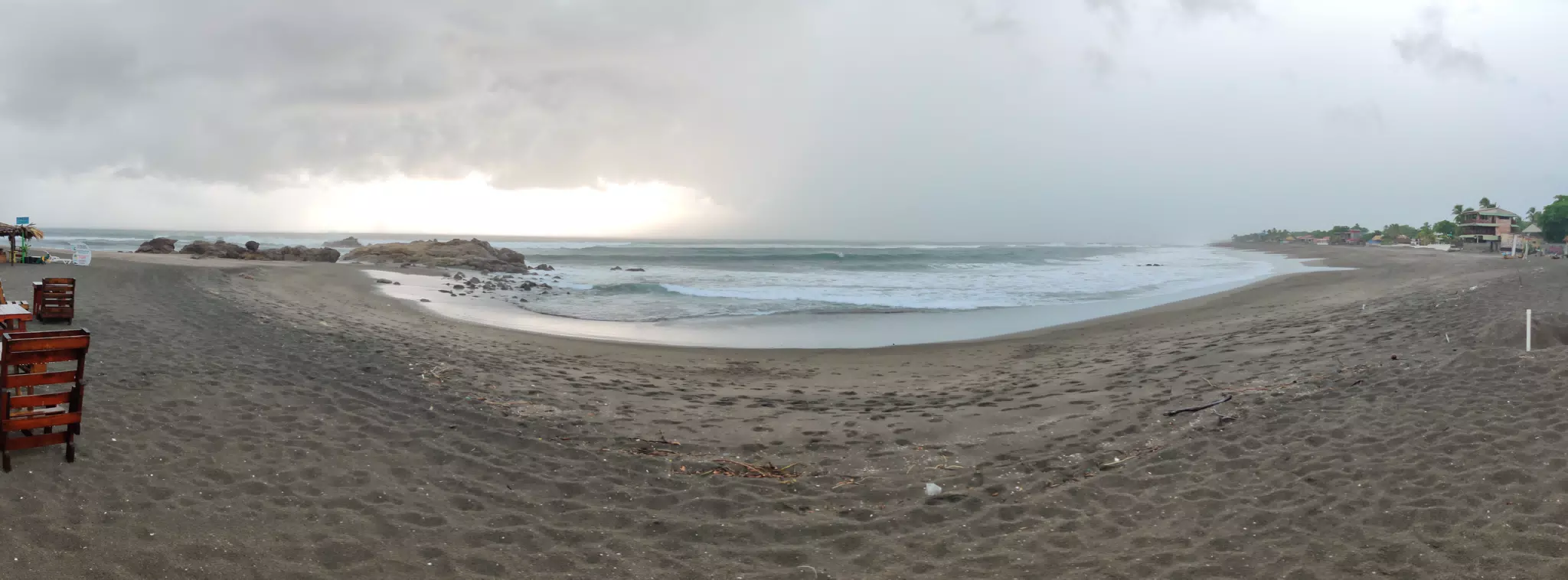 Las Peñitas Beach Panorama