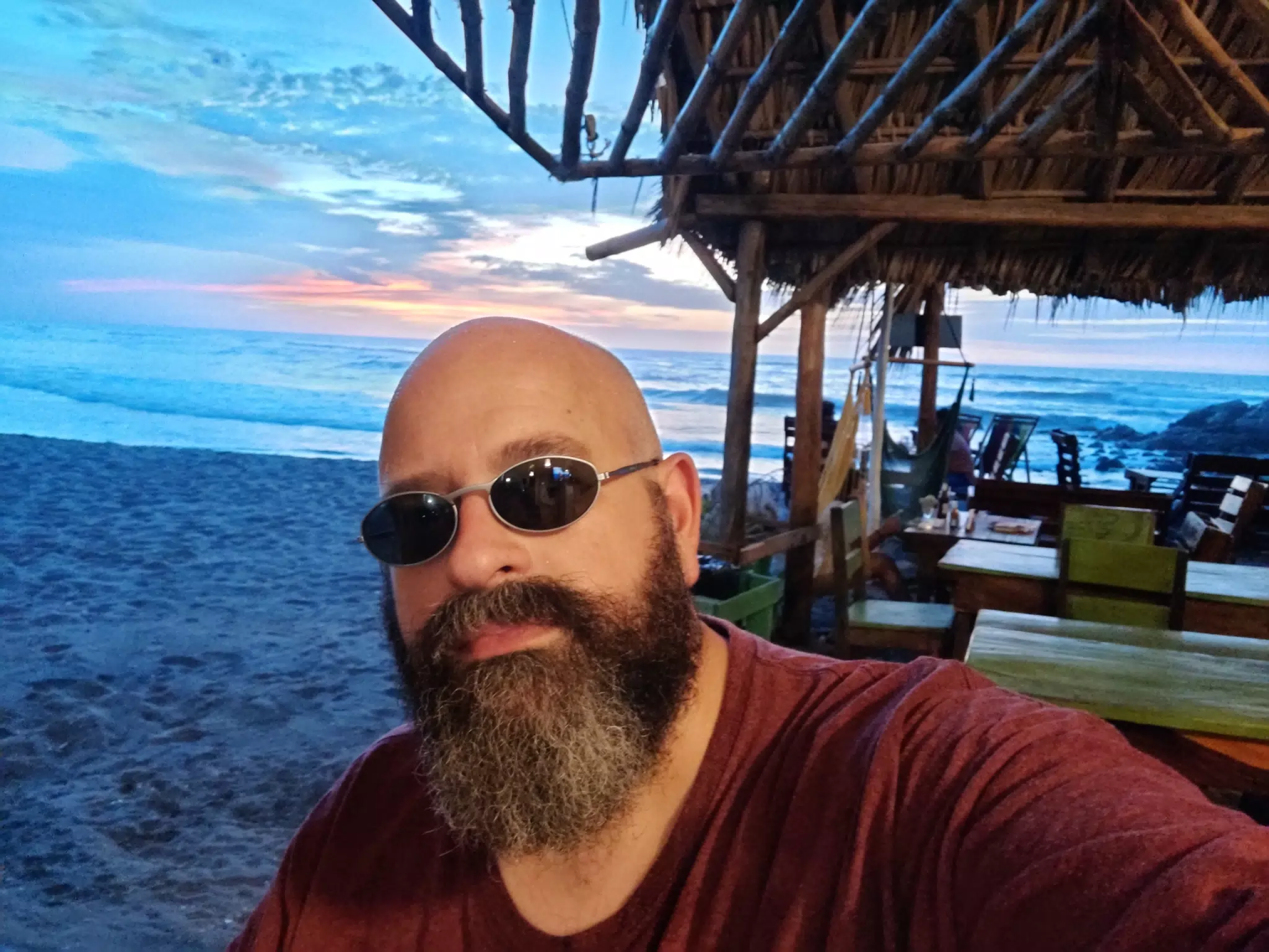 Selfie in the Restaurant