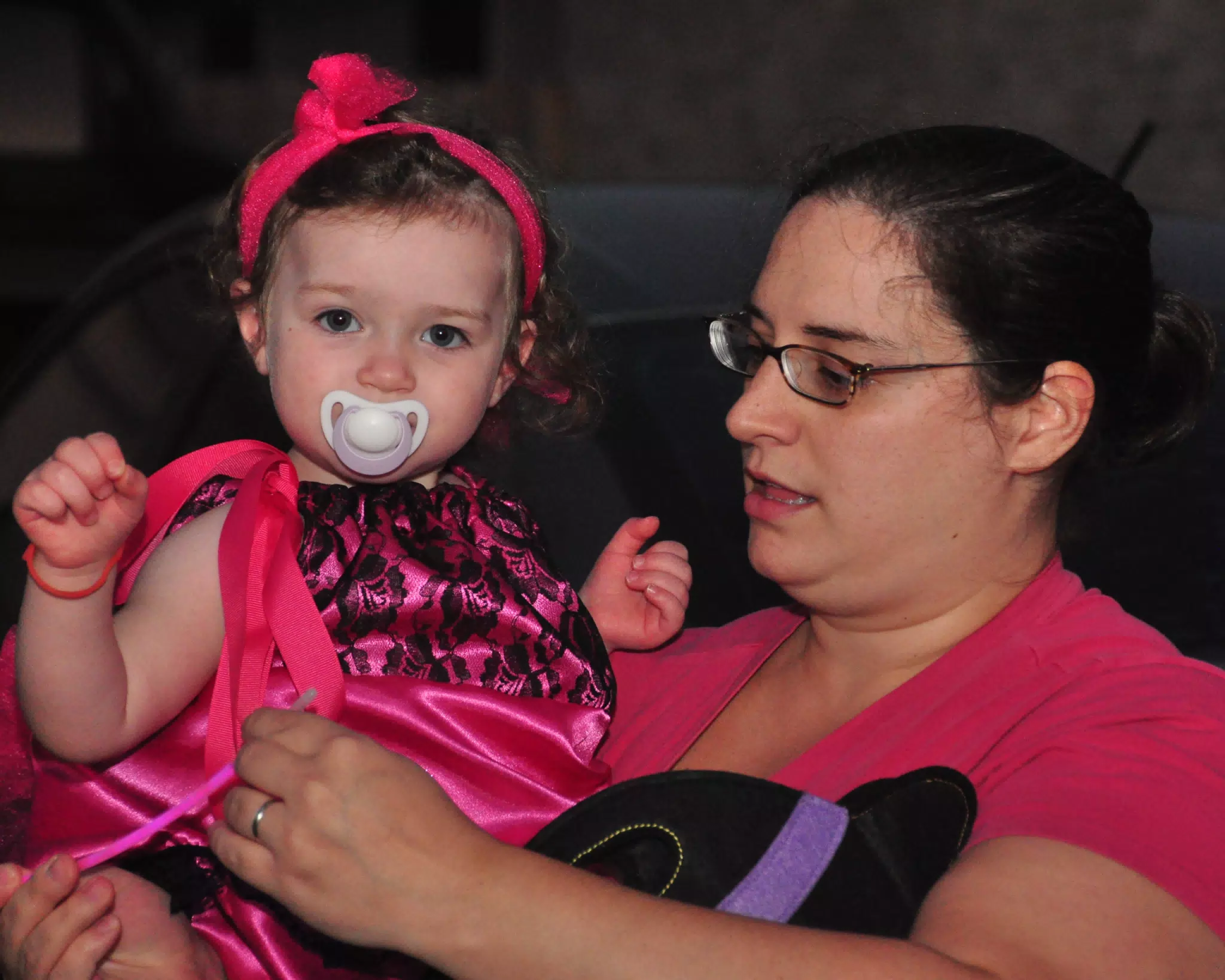 Liesl and Dominica at Halloween
