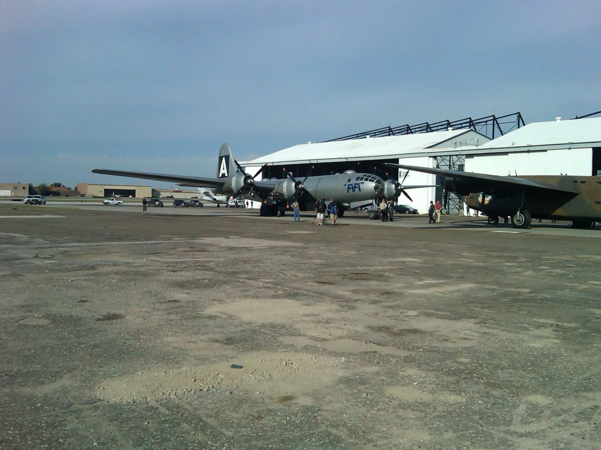 Fifi lands in Addison