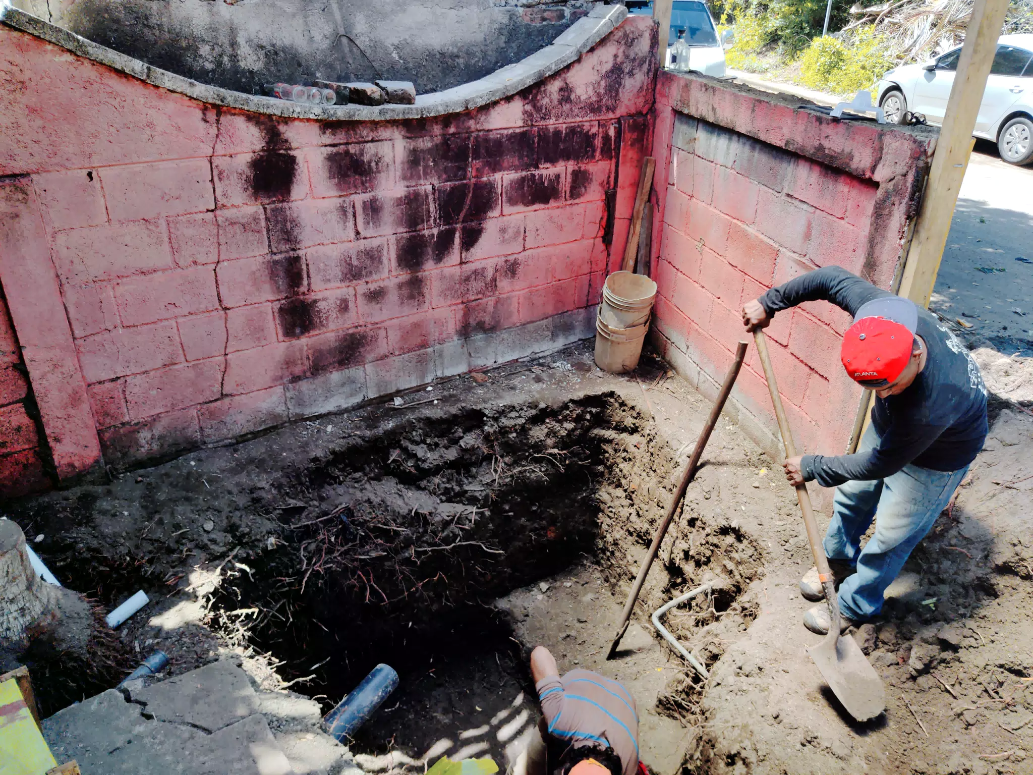 Hole for the New Septic