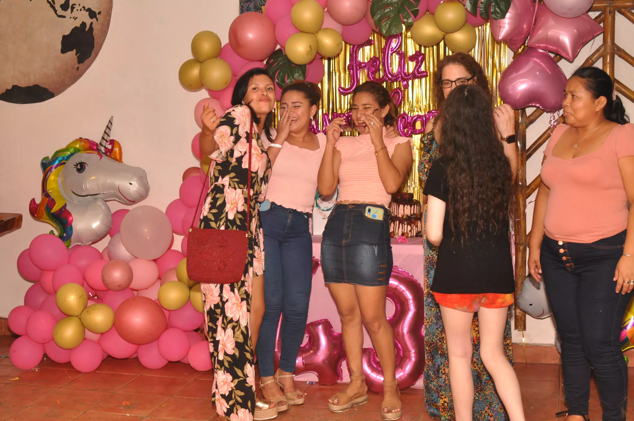 The Girls Posing