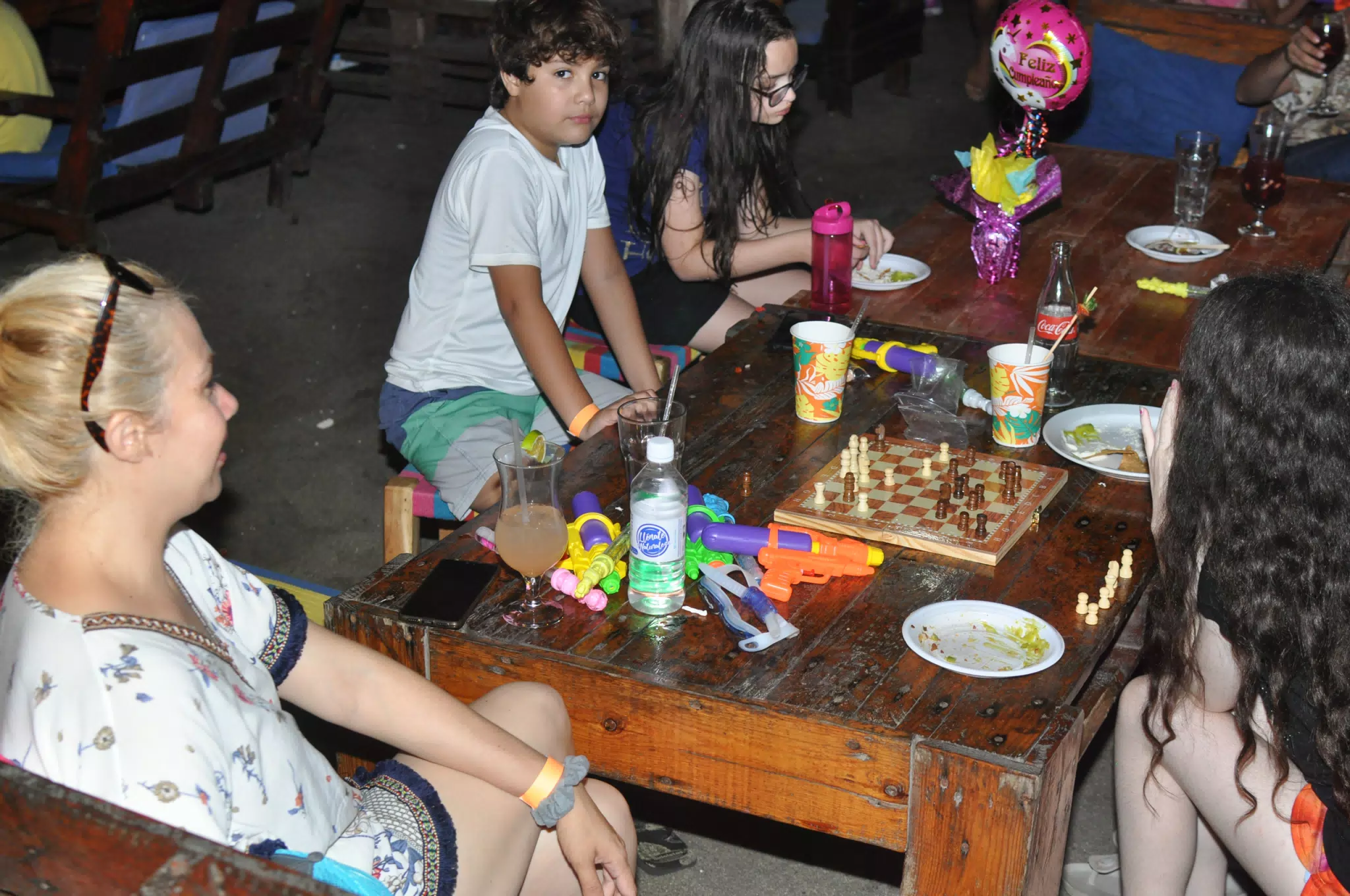 Playing Chess at the Party