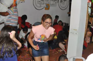 Girl with Candie