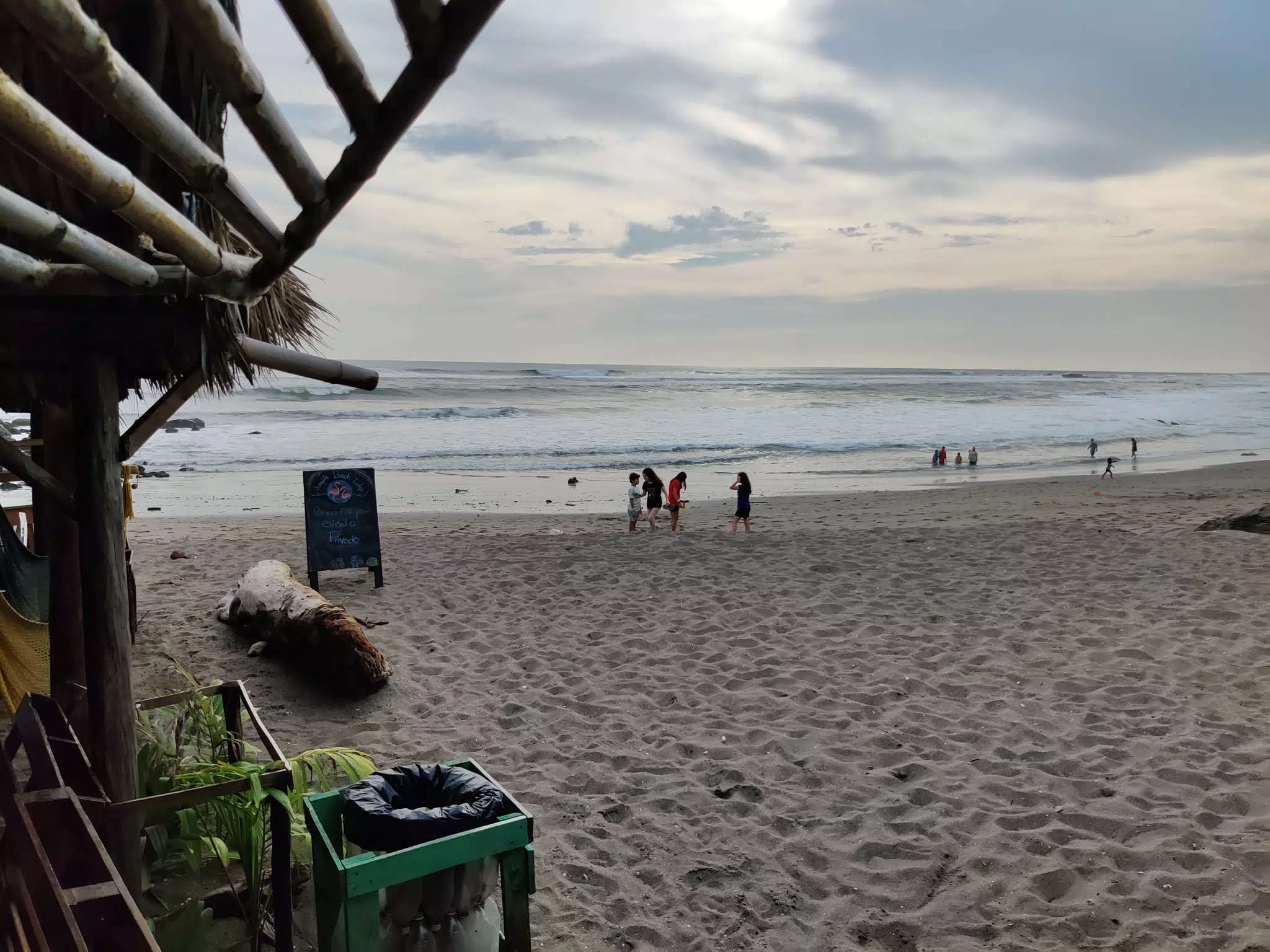 Kids Playing on the Beach at the August Party