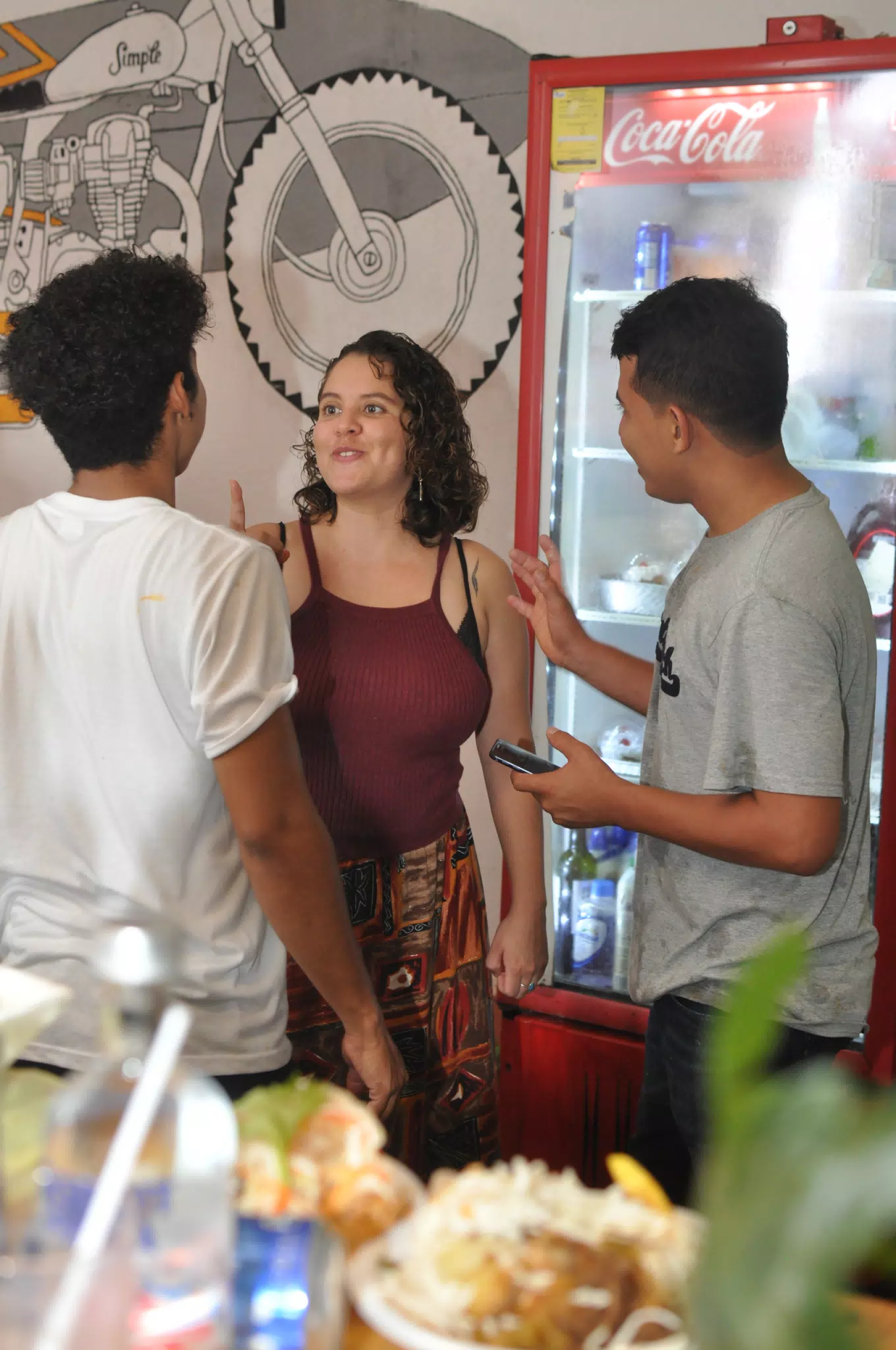 Ivonne and Bartenders