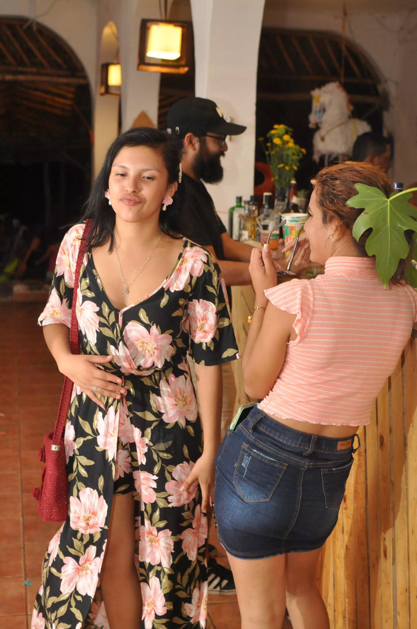Girls at Bar