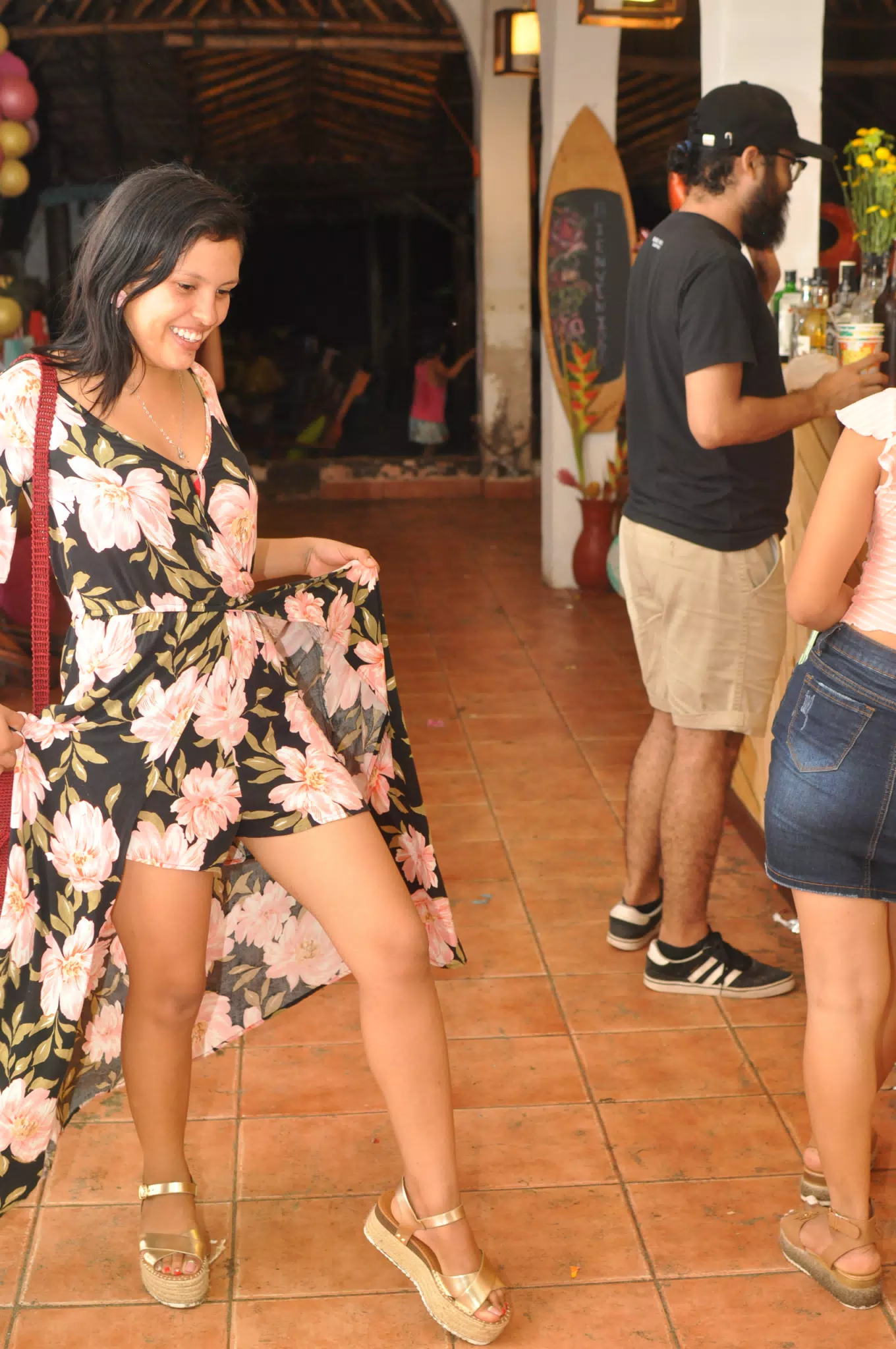 Ingrid at Hotel Party