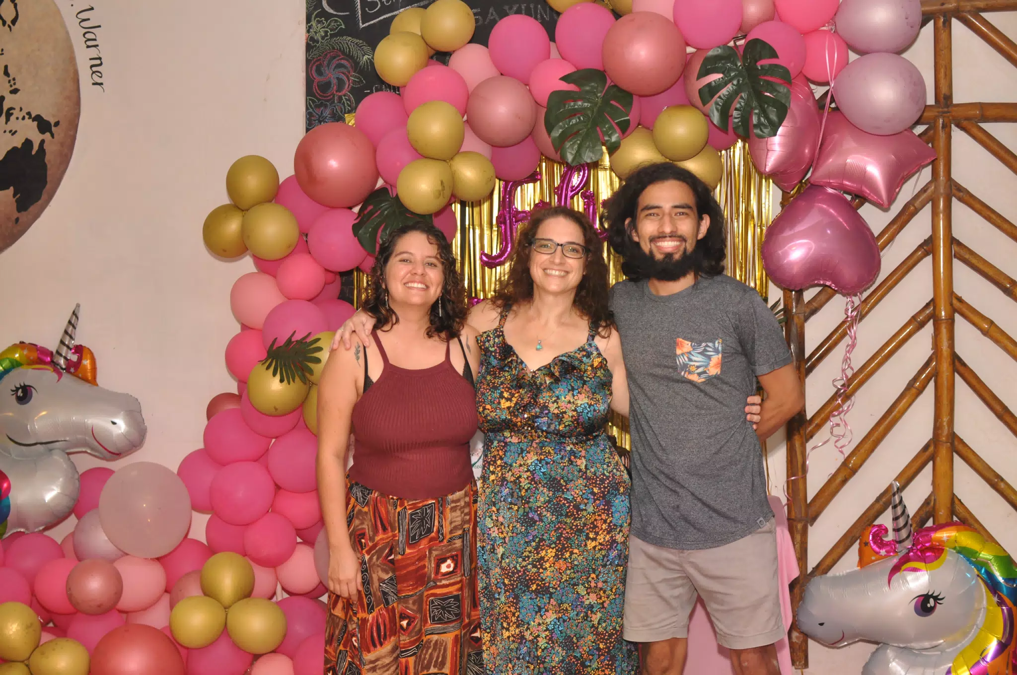 Ivonne, Dominica, & Amos