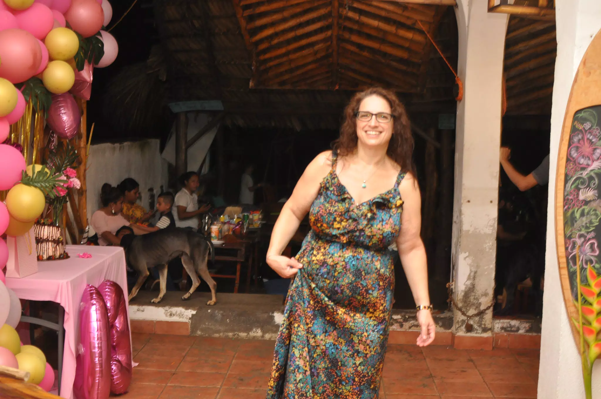 Dominica at Her Birthday Party at El Simple